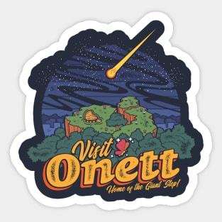 Visit Onett Sticker